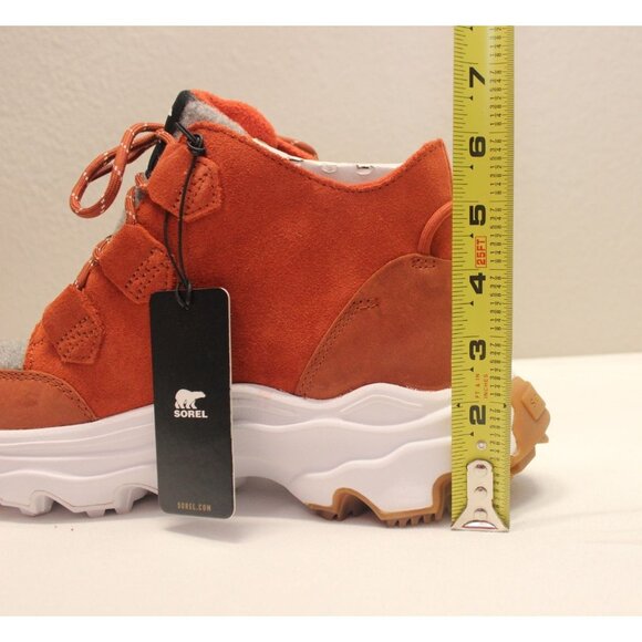 Sorel Kinetic Breakthru Caribou women's waterproof platform ankle boots 8.5 - Picture 11 of 13